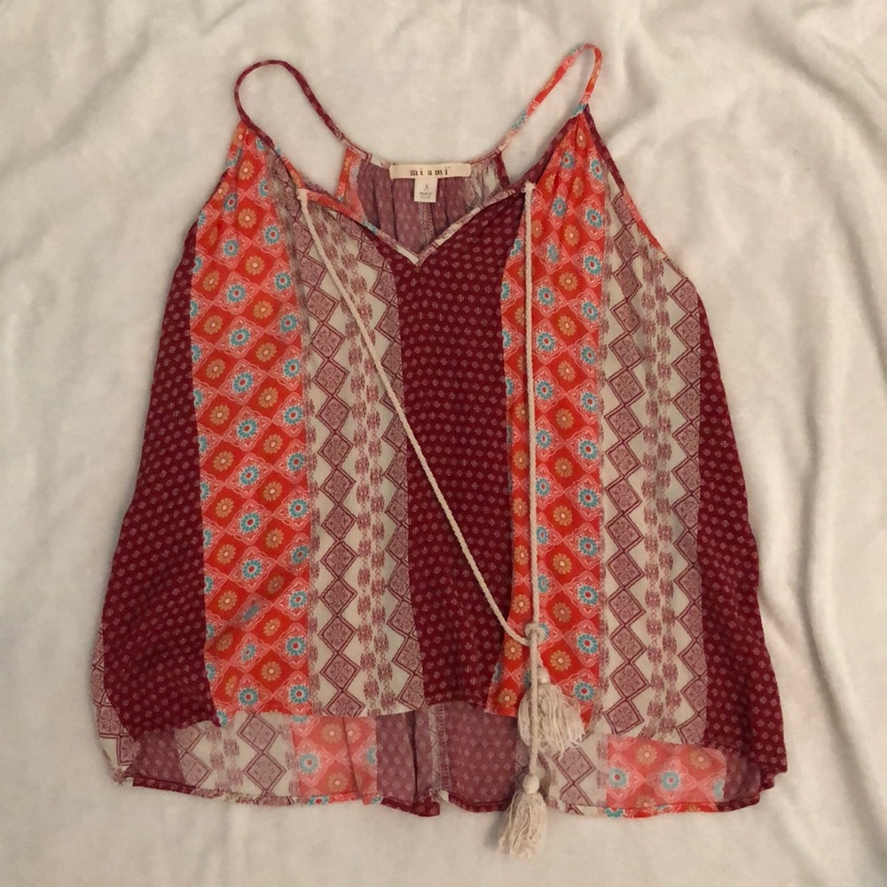 Tribal Print Cami | miami